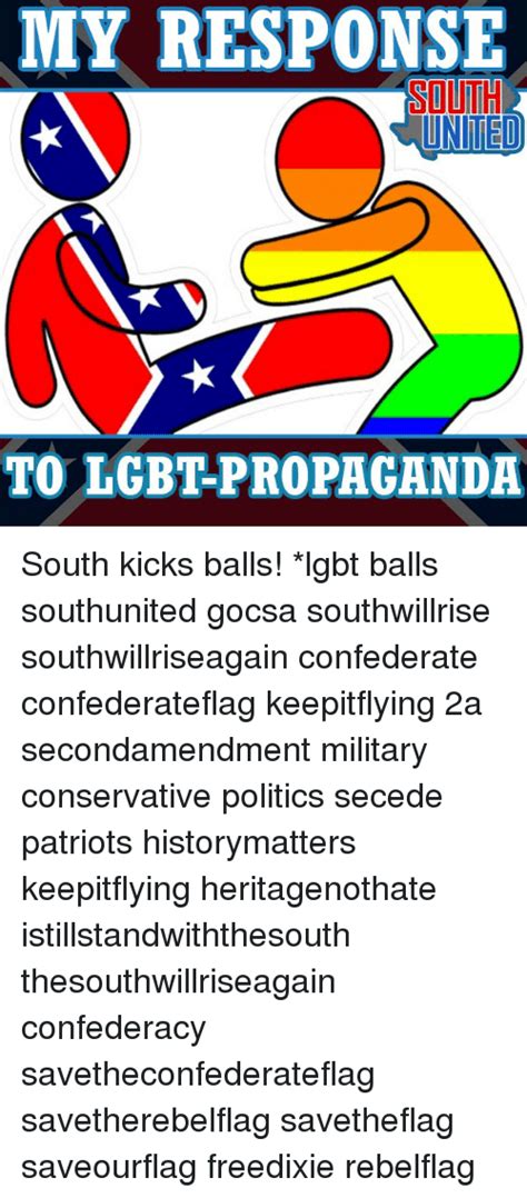 Daily memes, subscribe for the best quality funny clean meme compilations. MY RESPONSE SOUTH UNITED TO LGBT PROPAGANDA South Kicks ...
