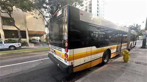 Honolulu Thebus Route L Kalihi Transit Center Limited Stops Bus Youtube
