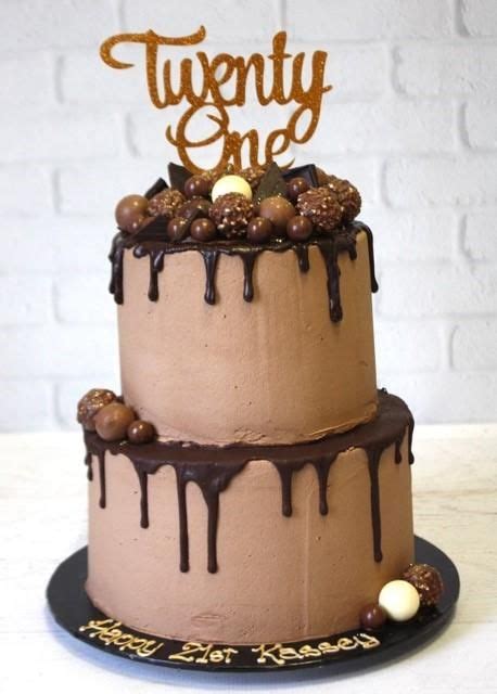 We have a large selection of cake flavors and fillings. Kassey | 21st birthday cakes, Cake, Tiered cakes birthday
