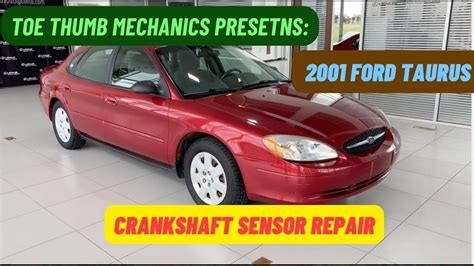 2001 Ford Taurus Crank Shaft Sensor Repair Youtube