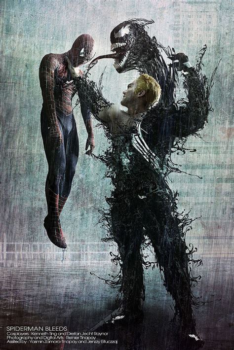 Spider Man Bleeds X Post Rthevenomsite Marvel Spiderman Art