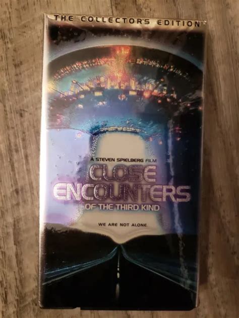 CLOSE ENCOUNTERS OF The Third Kind VHS 1998 Closed Caption 8 00