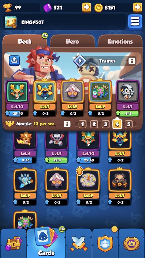 what the best co op deck i can build with these cards r rushroyale