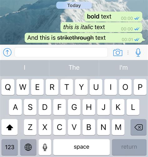 How To Use Bold Italic And Strikethrough Text On Whatsapp