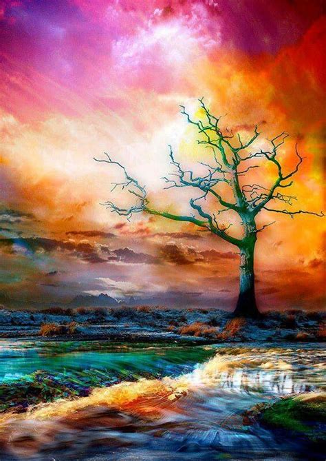 By Night Walker Art Art Painting Tree Art