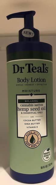 Dr Teals Body Lotion Hemp Seed Pack Of 2 Beauty