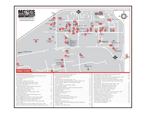 Map Of Mcas Miramar