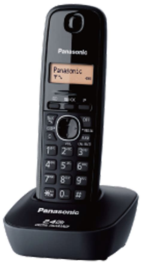 Buy Panasonic Kxtg 3411sxh Cordless Landline Phone Black Online At