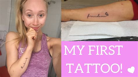 My First Tattoo Experience Youtube