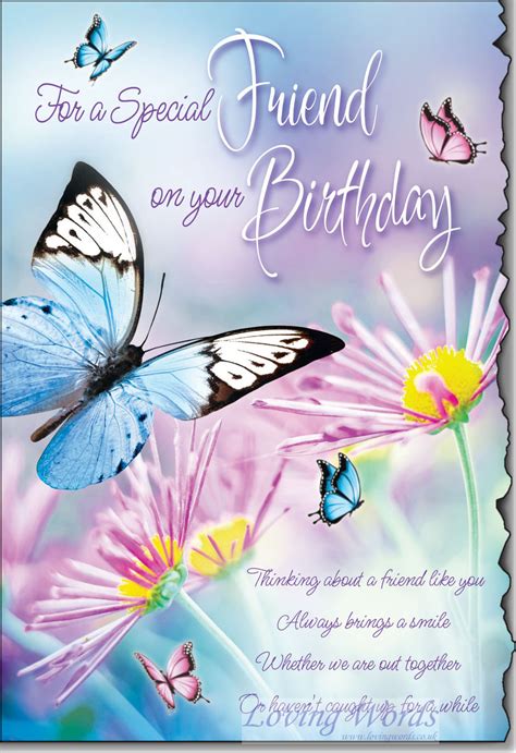 Friend Birthday Greeting Cards By Loving Words