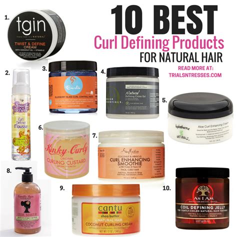 10 Best Curl Defining Products For Natural Hair Natural Hair Journey
