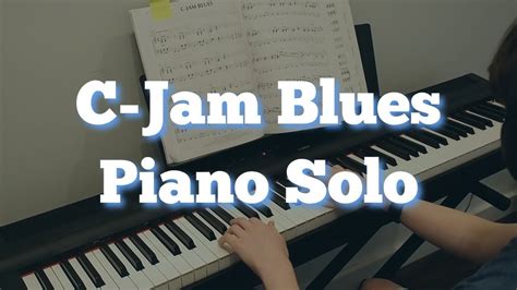 C Jam Blues Duke Ellington Solo Jazz Piano Arrangement Youtube