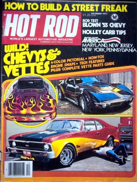 Budget Chevy Hot Rod Magazine Volume 30 Number 12 December 1977 7