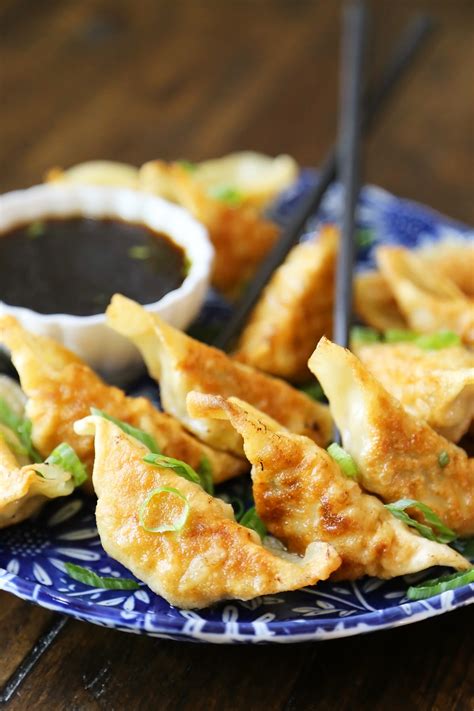 Divide into individual serving bowls. Easy Asian Dumplings with Soy-Ginger Dipping Sauce - The ...