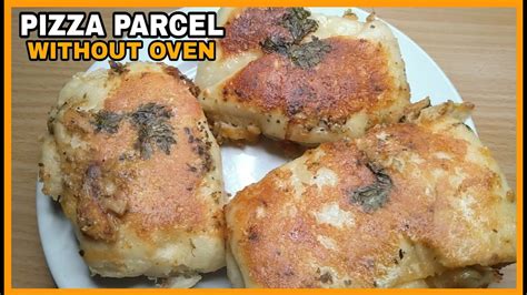 Pizza Parcel Without Oven Recipe Pizza Squares Recipe Chicken