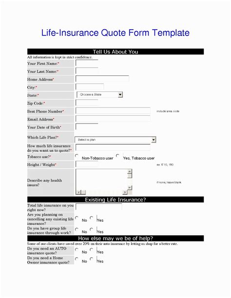 Auto Insurance Comparison Excel Spreadsheet for Life ...