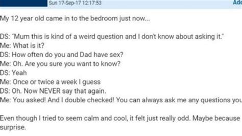 Mumsnet User Slammed For Discussing Sex Life With Son Daily Telegraph
