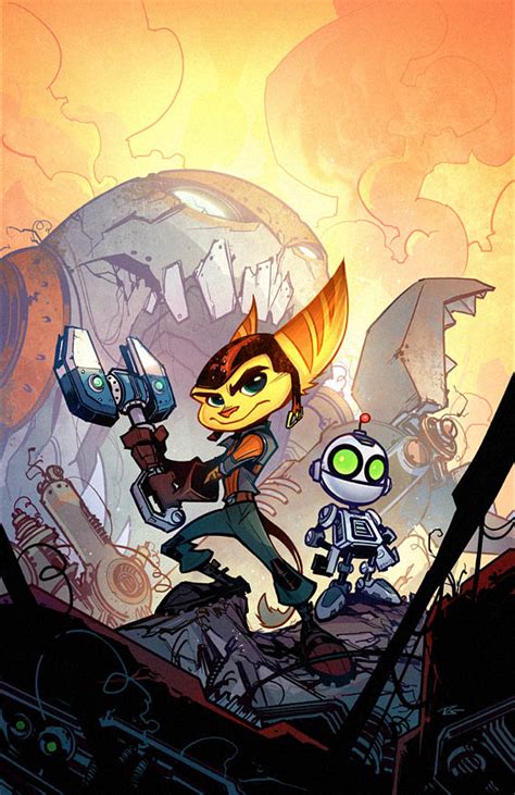 This one utilises simple shapes and strokes so it's perfect for younger kids, or anyone who wants to sketch up a cute, cartoon like bee. Ratchet and Clank Comics - CreatureBox