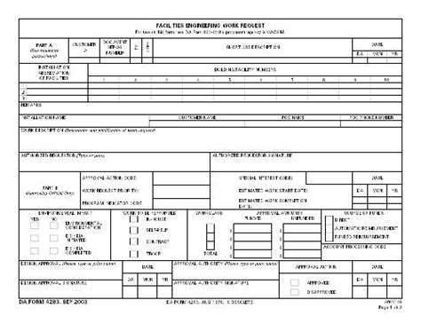 Da 4283 Form Fillable Printable Forms Free Online
