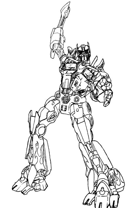 Leader of the autobots and the ideal robot superhero has been well loved since the 80s when. Transformer Optimus Prime Coloring Pages - Coloring Home