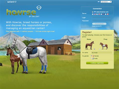 Howrse allows you to raise and breed beautiful horses and ponies online. Howrse - Play online for free | Youdagames.com