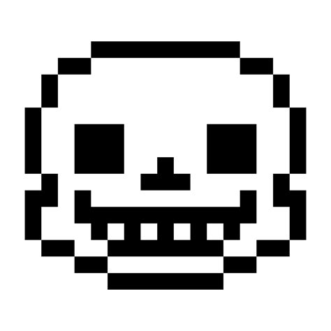 Sans' last heat had happened years ago, when they first moved into snowdin. Pixilart - Sans Head by Incognito