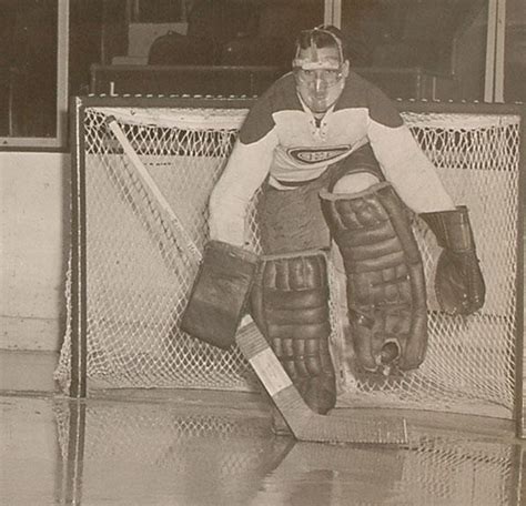 Montreal Canadiens Goaltender Jacques Plante 1950s Hockeygods