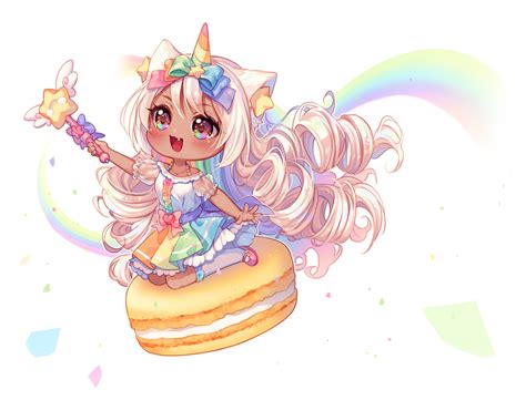 Kawaii Cute Anime Girl Unicorn Anime Wallpaper Hd