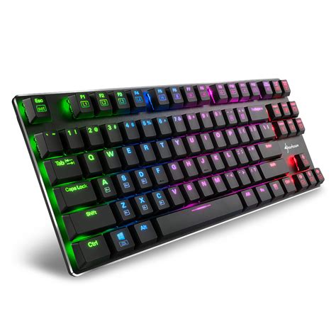 Sharkoon To Release New Mechanical Low Profile Rgb Keyboards Full Size