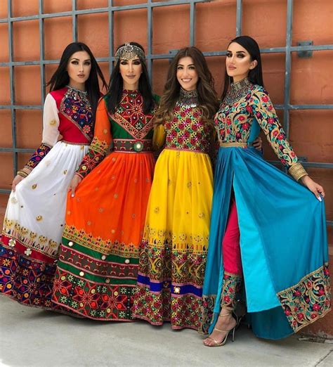 Pakistan Style Lookbook On Instagram “zadda How Stunning Are These Traditional Afghan Outfits