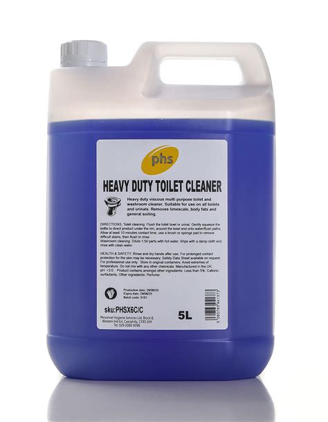 Heavy Duty Toilet Cleaner 5 Litre Pack Of 2 Phs Direct
