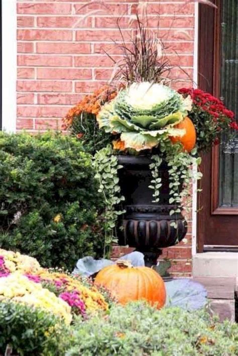 30 Simple Fall Planters For Garden Fall Decorations Ideas