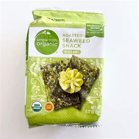 Simple Truth Roasted Seaweed Snack Wasabi Review Abillion