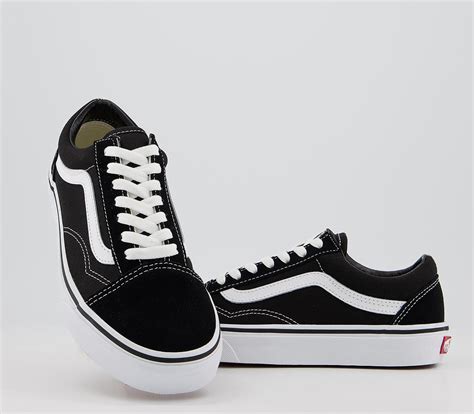 Vans Old Skool Trainers Black Unisex Sports