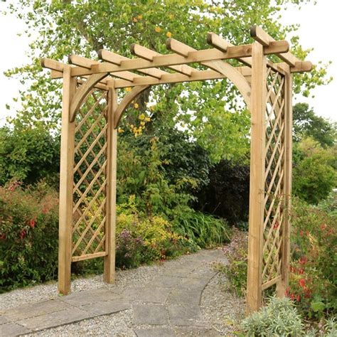 Buy Horizon Wooden Large Garden Arch Online At Cherry Lane