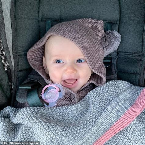 Celebrity karl stefanovic takes surfing lesson while wife and baby watch. Karl Stefanovic dotes on newborn daughter Harper May and ...