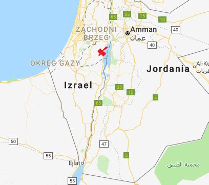 Morze Martwe Mapa | Mapa