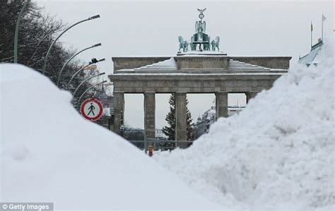 Snow Brings Germany To Near Standstill And Theyre Not