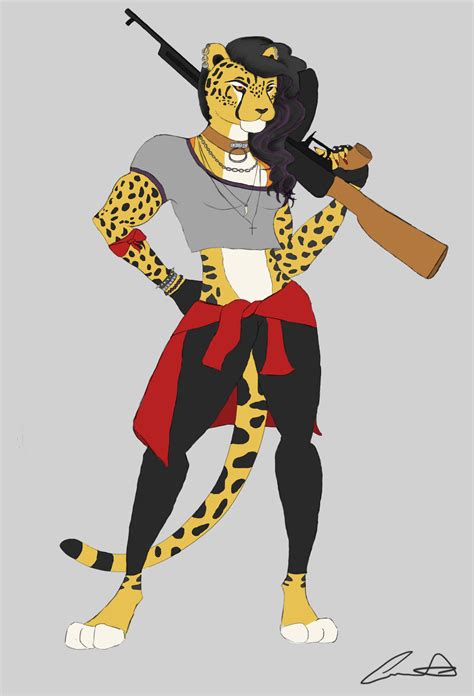 Cheetah Humanoid By Angelicrose94 On Deviantart