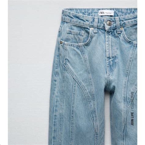 Zara Jeans Nwt Zara Mugler Dupe Straight Leg Jeans Poshmark