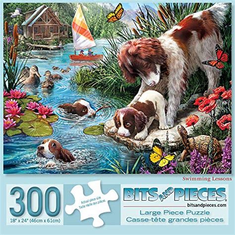 Bits And Pieces 300 Piece Jigsaw Puzzles For Adults Value Set Of