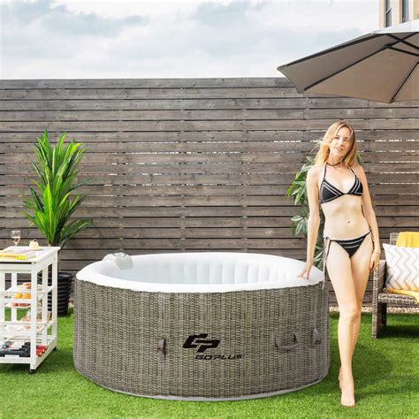 You Can Buy An Inflatable Hot Tub For Less Than 400
