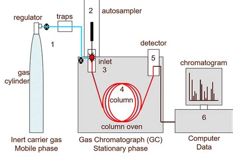 Gas Chromatography Diagram