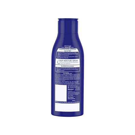 Buy Nivea Body Milk Nourishing Lotion Bottle Of 200 Ml Online And Get