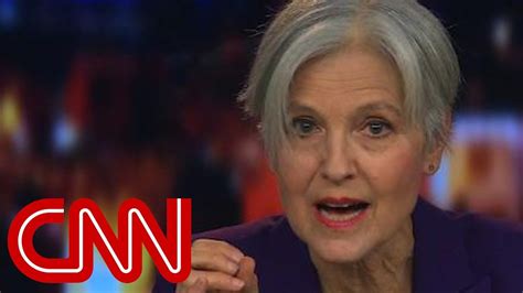 Jill Stein Reacts To Potential Third Party Candidate Youtube