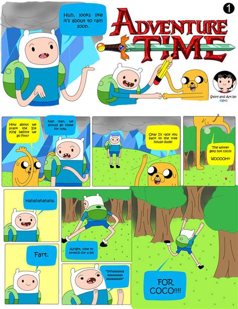 a must see comic adventure time with finn and jake fanpop