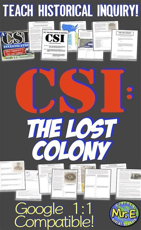 Teach Historical Inquiry With This Enthralling Csi Lesson On The Lost