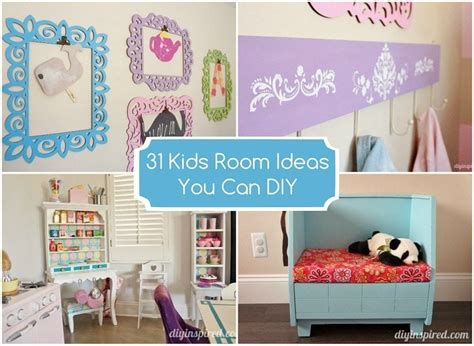Check out the ikea website for baby and children room products and but you can still make room for play. 31 Kids Room Ideas You Can DIY - DIY Inspired