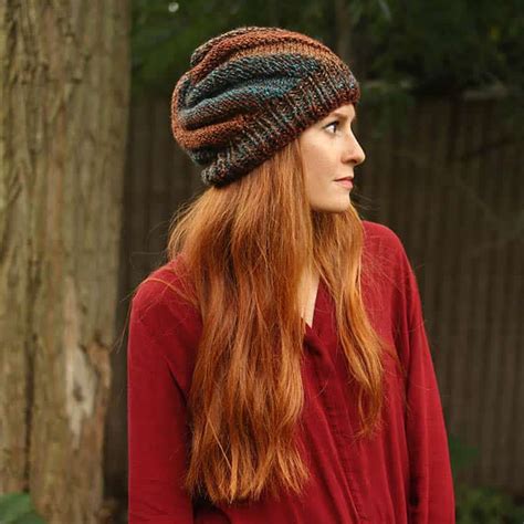 Easy Hat Knitting Patterns Straight Needles Mikes Natura