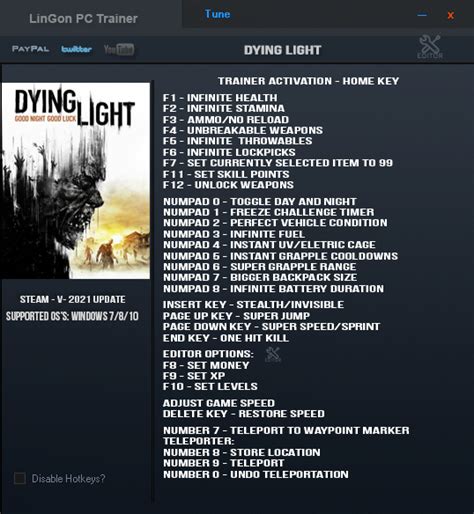 Lingon On Twitter Dying Light Trainer Ypdate Released Https T